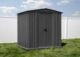 Arrow Classic Steel Storage Shed, 6x5, Charcoal - Image 7