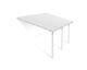 Canopia by Palram Feria 10 ft. x 18 ft. Patio Cover Kit - Twin Wall Panels - Image 2