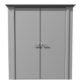 Spacemaker Patio Shed, 5×3, Flute Grey and Anthracite