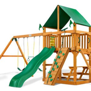 Gorilla Playsets Chateau Swing Set