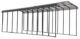 Arrow Carport, 14x47x14, Charcoal - Image 11