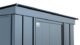 Arrow Classic Steel Storage Shed, 6x4, Blue Grey - Image 4