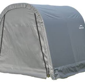 ShelterCoat 8 x 8 ft. Wind and Snow Rated Garage Round Gray STD