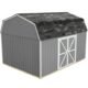 Handy Home DIY Hudson 12 ft. x 16 ft. Wooden Storage Shed with Flooring Included - Image 4
