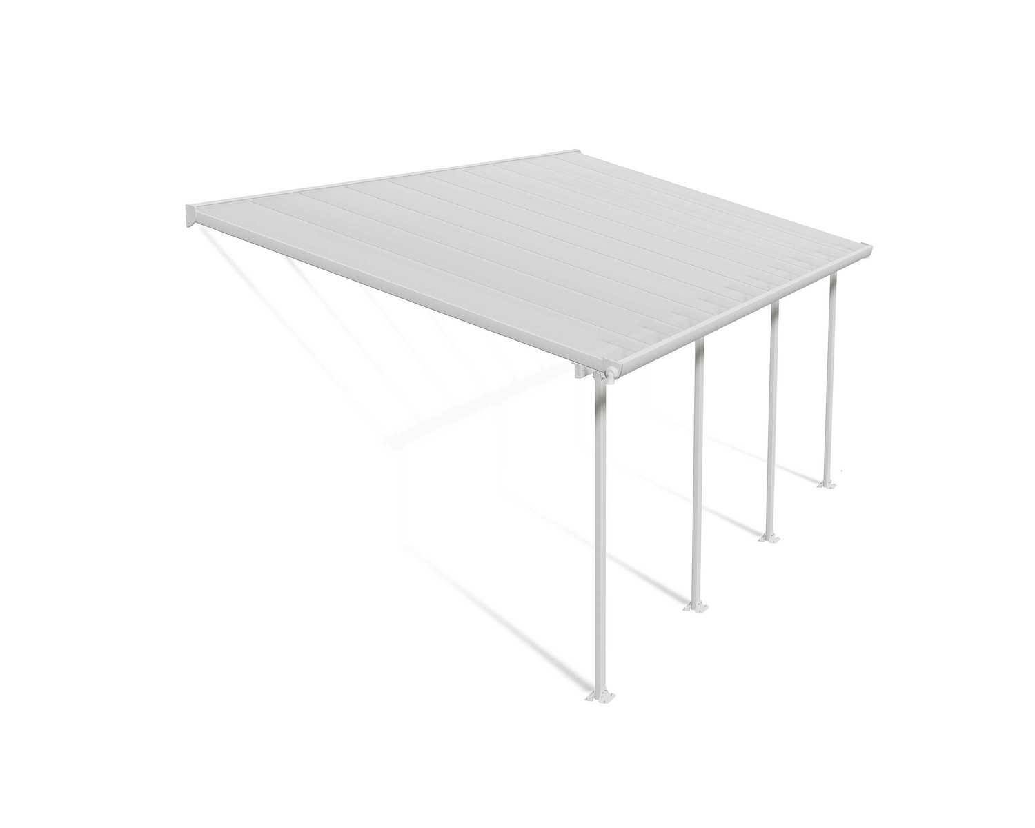 Canopia by Palram Feria 10 ft. x 20 ft. Patio Cover Kit – Grey Structure & Clear Twin Wall Panels Canopia by Palram Feria 10 ft. x 20 ft. Patio Cover Kit – Grey Structure & Clear Twin Wall Panels