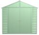 Arrow Select Steel Storage Shed, 8×8, Sage Green