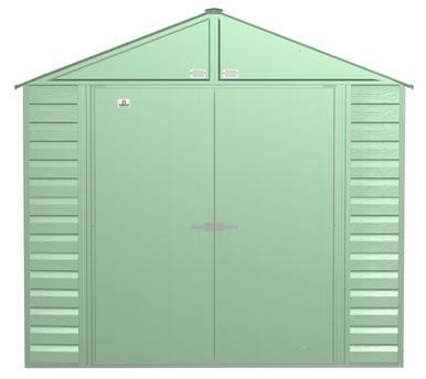 Arrow Select Steel Storage Shed, 8×8, Sage Green Arrow Select Steel Storage Shed, 8×8, Sage Green