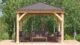 Yardistry Meridian Gazebo with Cedar Wood & Aluminum Roof (12 ft. x 12 ft.) - Image 7