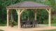 Yardistry Meridian Gazebo with Cedar Wood & Aluminum Roof (12 ft. x 14 ft.) - Image 5