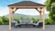 Yardistry 10 x 12 Meridian Gazebo with Cedar Wood & Aluminum Roof - Image 7
