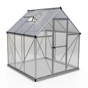 Canopia by Palram Hybrid Hobby 6 ft. x 6 ft. Greenhouse Kit – Hybrid Panels