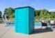 Spacemaker Patio Shed, 4x3, Teal and Anthracite - Image 5