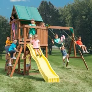 Swing-N-Slide Altamont Wood Complete Play Set