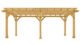 Yardistry 10 x 22 Meridian Cedar Wood Pergola - Image 2