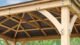 Yardistry Meridian Gazebo with Cedar Wood & Aluminum Roof (11 ft. x 13 ft.) - Image 5