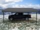 Arrow Powder Coated Steel Carport 20 ft. x 20 ft. - Charcoal - Image 8