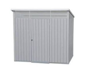 Duramax 8×6 Palladium Shed w/foundation Light Gray