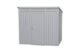Duramax 8×6 Palladium Shed w/foundation Light Gray