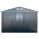 Duramax Imperial Metal Garage Dark Gray with White Trim 12×20