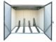 Duramax Bicycle Storage Shed Anthracite w/White Trim - Image 4