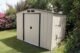 Duramax 10x10 Eco Shed Ivory with Dark Gray Trim - Image 3