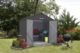 EZEE Shed Steel Storage 8 x 7 ft. Galvanized High Gable Charcoal - Image 7