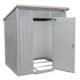 Duramax 6x5 Palladium Shed w/foundation Light Gray - Image 3