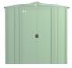 Arrow Classic Steel Storage Shed, 6x7, Sage Green - Image 6