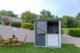 Shed-in-a-Box Steel Storage Shed 6 x 4 ft. Galvanized Charcoal/Cream - Image 6