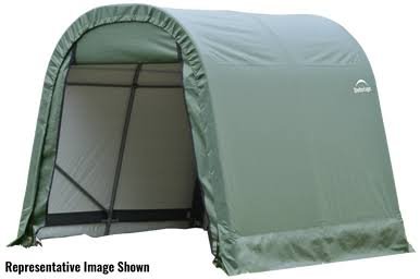 ShelterCoat 11 x 16 ft. Wind and Snow Rated Garage Round Green STD ShelterCoat 11 x 16 ft. Wind and Snow Rated Garage Round Green STD