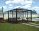 Canopia by Palram Ledro Gazebo 12 x 12 w/screen doors GRAY/BRNZ - Image 2