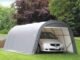 ShelterCoat 12 x 20 ft. Wind and Snow Rated Garage Round Gray STD - Image 3