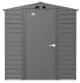 Arrow Select Steel Storage Shed, 6x5, Charcoal - Image 5