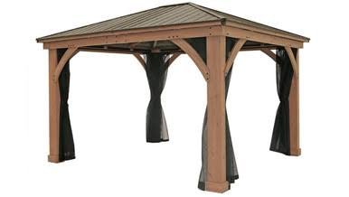 Yardistry Mosquito Mesh Kit for Meridian Gazebo (12 ft. x 14 ft.) Yardistry Mosquito Mesh Kit for Meridian Gazebo (12 ft. x 14 ft.)