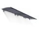 Canopia by Palram Aquila 4500 Door & Window Awning, 15′ L x 3′ W x 6.9″ H – Gray Structure/Solar Gray Panels