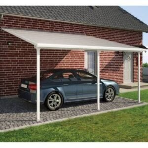 Canopia by Palram Palram Feria Carport – 13′ x 26′, White