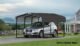 Arrow Steel Carport 10 x 20 x 7 ft. Galvanized Black/Charcoal