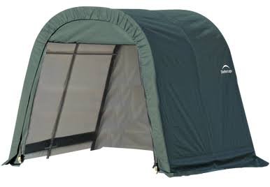 ShelterCoat 8 x 8 ft. Wind and Snow Rated Garage Round Green STD ShelterCoat 8 x 8 ft. Wind and Snow Rated Garage Round Green STD