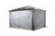 Sojag Curtains for Meridien 10 x 14 ft Grey – Gazebo Not Included