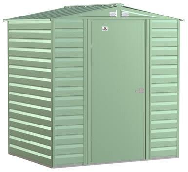 Arrow Select Steel Storage Shed, 6×5, Sage Green Arrow Select Steel Storage Shed, 6×5, Sage Green