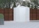 Arrow Select Steel Storage Shed, 6x5, Flute Grey - Image 7