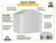 Arrow Select Steel Storage Shed, 8x6, Charcoal - Image 5