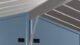Arrow Select Steel Storage Shed, 8x8, Blue Grey - Image 2