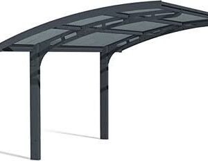 Canopia by Palram Arizona Wave 5000 HG9105 Carport, 10 x 16 x 9, Gray
