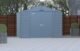Arrow Select Steel Storage Shed, 10x8, Blue Grey - Image 8