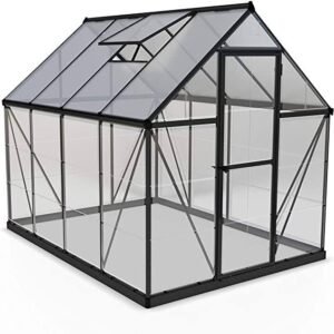 Canopia by Palram Mythos 6 ft. x 8 ft. Greenhouse Kit – Twinwall Panels