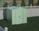 Arrow Classic Steel Storage Shed, 6x7, Sage Green - Image 7