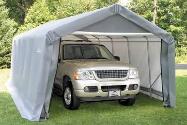 ShelterCoat 12 x 20 ft. Garage Peak Gray ShelterCoat 12 x 20 ft. Garage Peak Gray