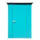 Spacemaker Patio Shed, 4×3, Teal and Anthracite