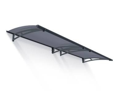 Canopia by Palram Aquila 3000 Door & Window Awning, 10′ L x 3′ W x 6.9″ H – Gray Structure/Solar Gray Panels Canopia by Palram Aquila 3000 Door & Window Awning, 10′ L x 3′ W x 6.9″ H – Gray Structure/Solar Gray Panels